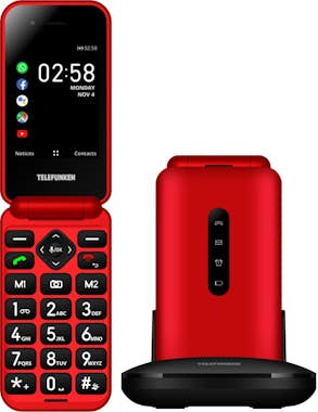 Telefunken Telefunken S740 Red 7,11 cm (2.8"") 129 g Rojo Tel