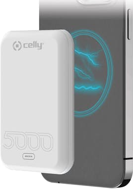 Celly Celly MAGPB5000EVOWH batería externa 5000 mAh Carg