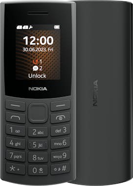 Nokia Nokia 105 4G (2023) 4,57 cm (1.8"") 93 g Carbón ve