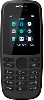 Nokia Nokia 105 (2019) 4,5 cm (1.77"") 74,04 g Negro Car