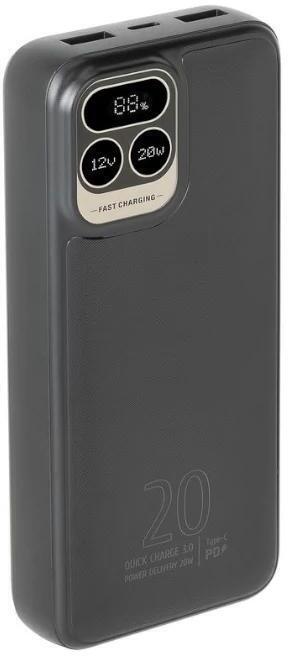 Rivacase powerbank va2521 20000mah qc/pd/lcd 20w