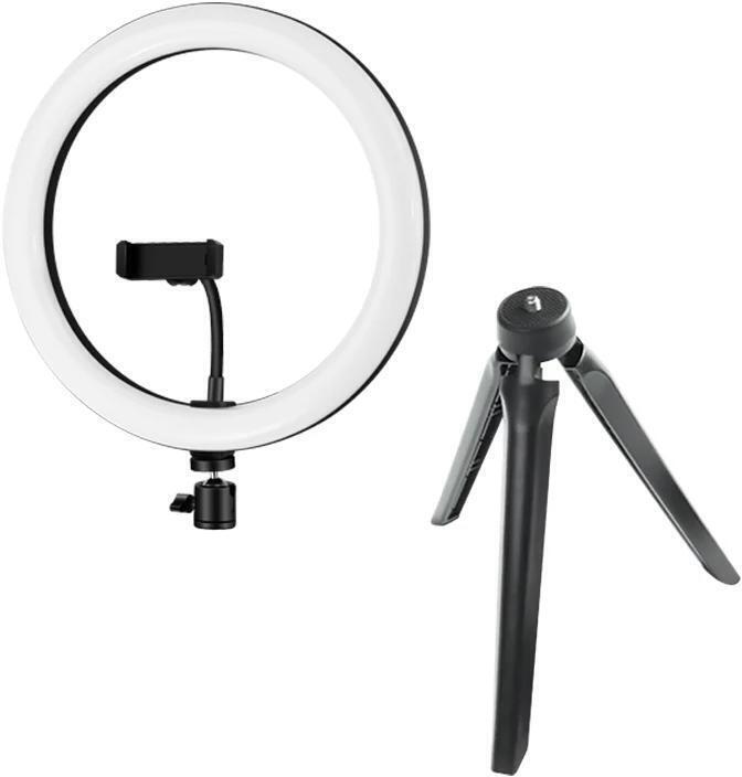 iggual Iggual kit aro luz led 10"" + mini trÍpode 19 cm