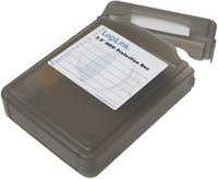 Logilink caja de proteccion para disco duro  3.5 \1 negro u