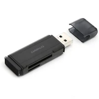 Lector de tarjetas externo omega microsdhc usb 3.0