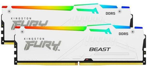 Kingston Memoria kingston fury beast white rgb expo 64gb 2x