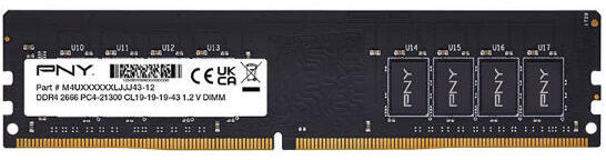 PNY Memoria pny ddr4 8 gb 2666 mhz. bulk 8gb/2666mhz/c
