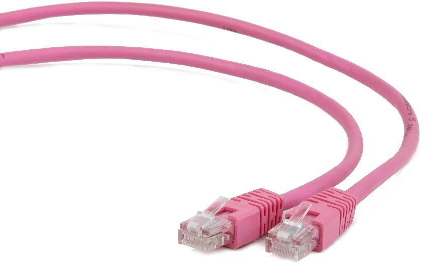 Gembird Gembird RJ45/RJ45 Cat5e 3m cable de red Rosa U/UTP