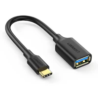 Ugreen 30701 cable USB 0,15 m USB 3.2 Gen 1 (3.1 Gen 1) USB C USB A