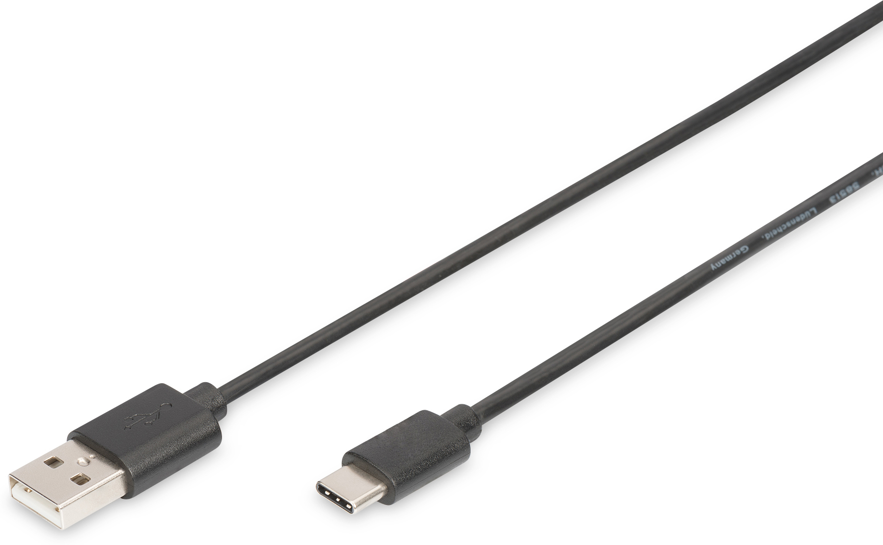 Digitus Digitus Cable de conexión USB Tipo-C, Tipo-C - A