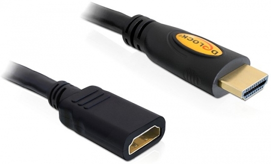 DeLOCK 3m HDMI cable HDMI HDMI tipo A (Estándar) Negro