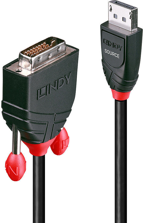 Lindy Lindy 41492 adaptador de cable de vídeo 3 m DVI-D