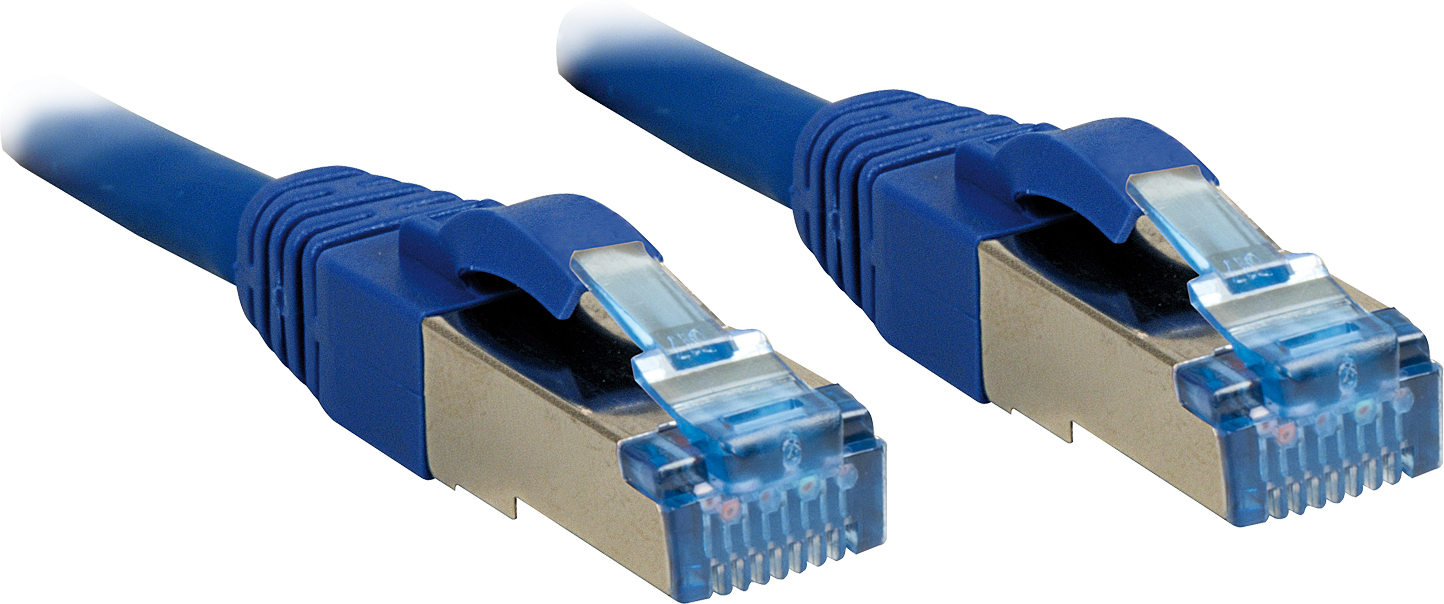 Lindy Lindy 2m Cat.6A S/FTP cable de red Azul Cat6a S/FT