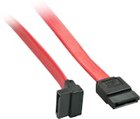 Lindy Lindy 33350 cable de SATA 0,2 m SATA 7-pin Rojo