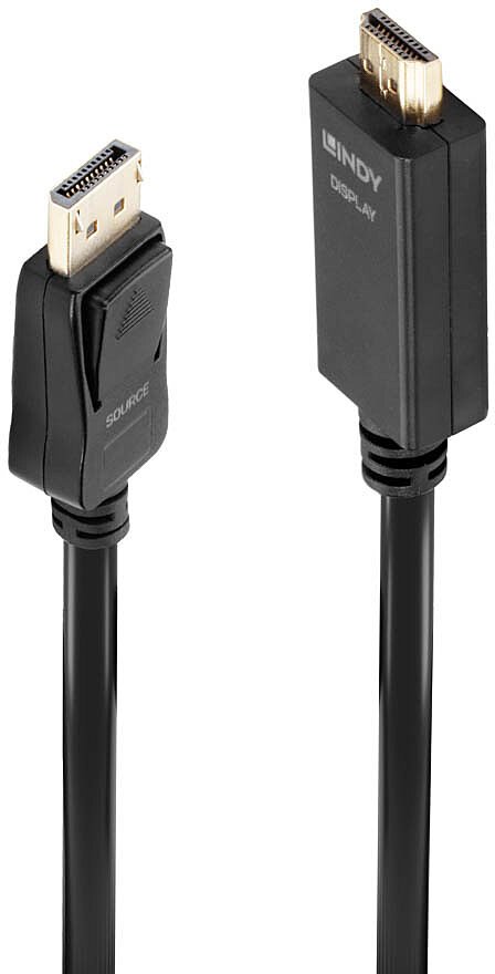 Lindy Lindy 36923 adaptador de cable de vídeo 3 m Displa
