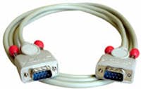 Lindy Lindy 31524 cable de serie Gris 3 m RS232 VGA
