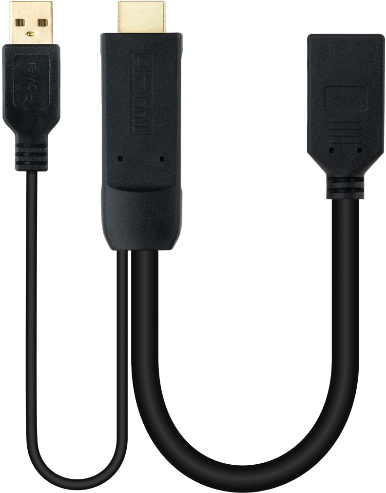 Nanocable Nanocable Conversor HDMI 2.0 a DisplayPort V1.2 Ne