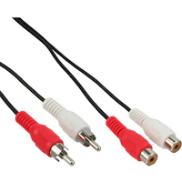 InLine 2.5m 2x RCA