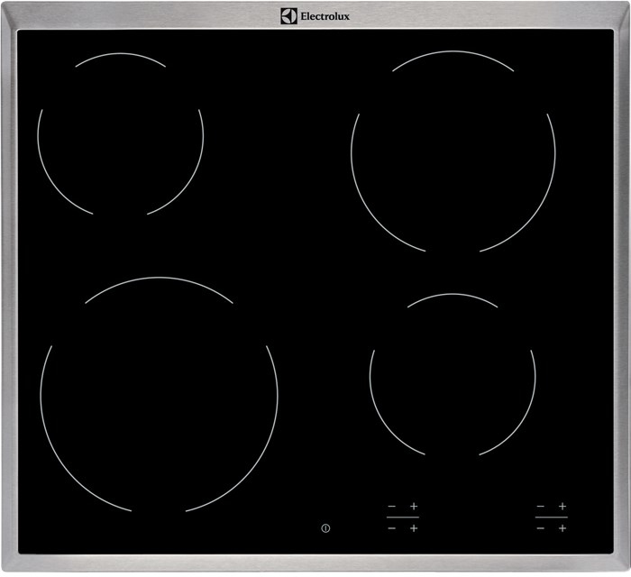 Electrolux Electrolux EHF16240XK hobs Negro Integrado Cerámic