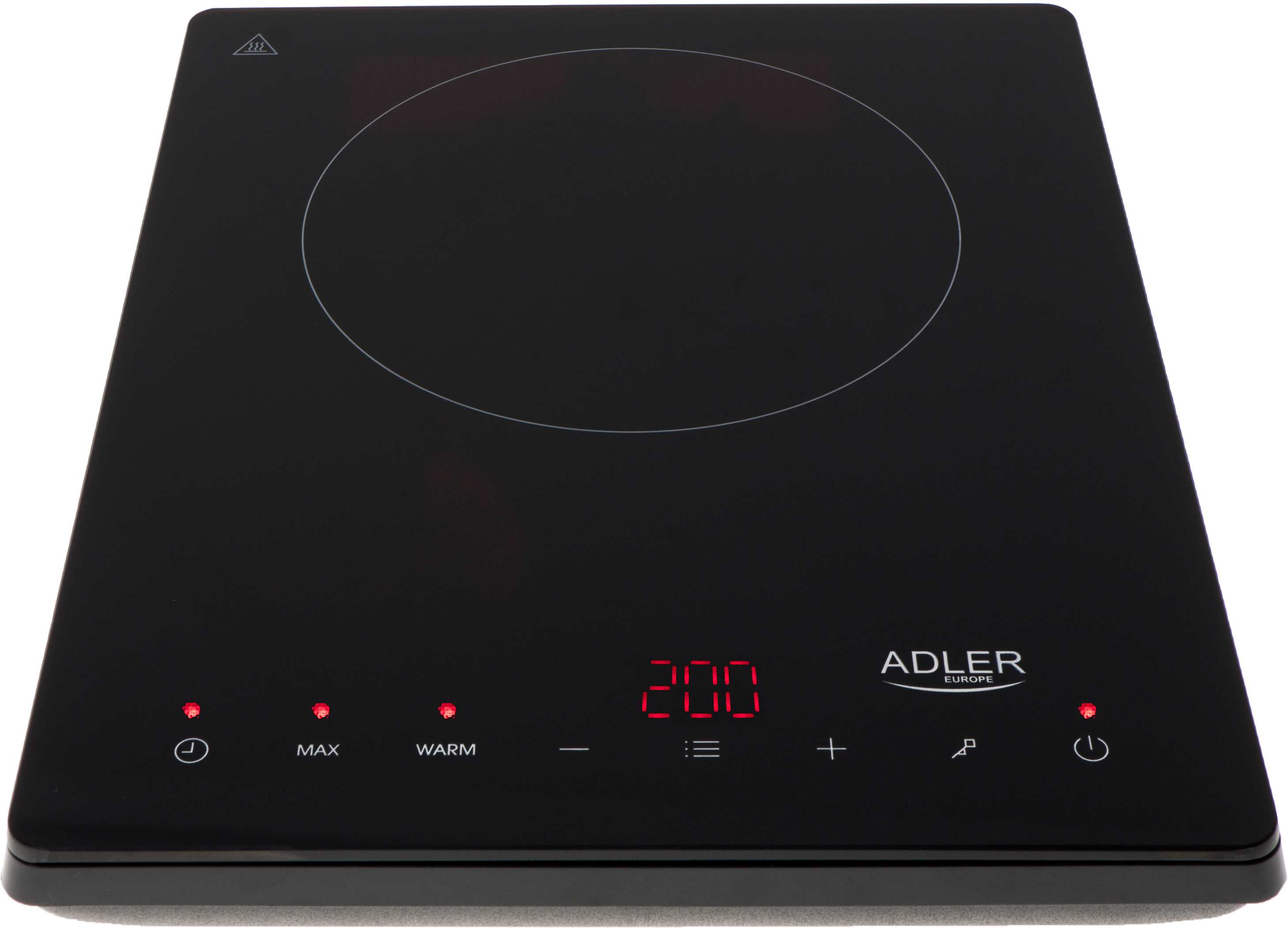 ADLER Adler AD 6513 hobs Negro Encimera 29 cm Con placa