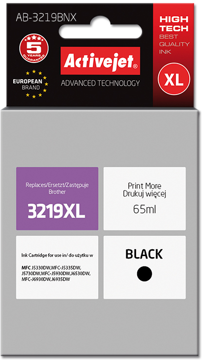 Activejet Activejet Tinta AB-3219BNX (reemplazo de Brother L
