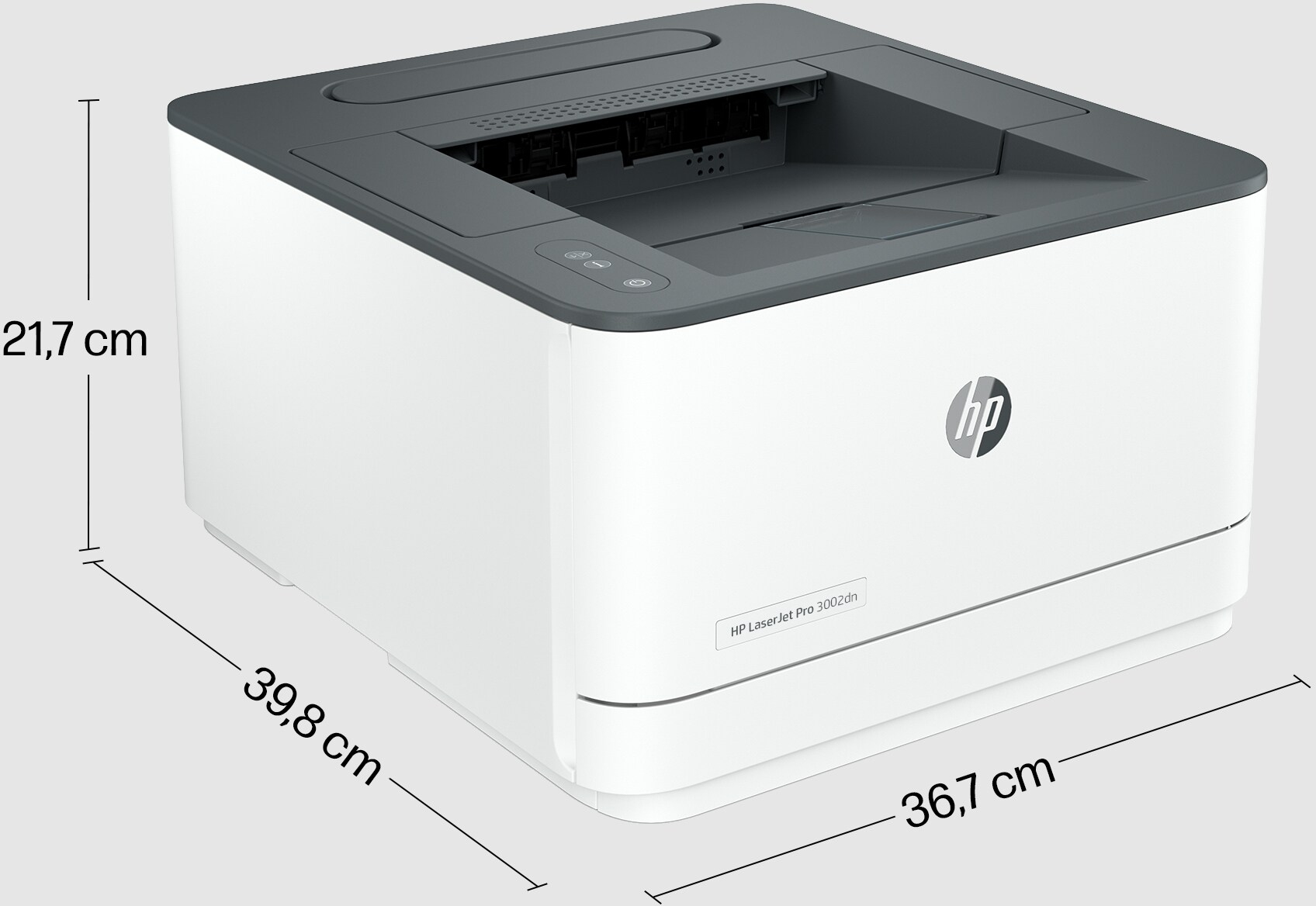 HP HP LaserJet Pro Impresora 3002dn, Blanco y negro,