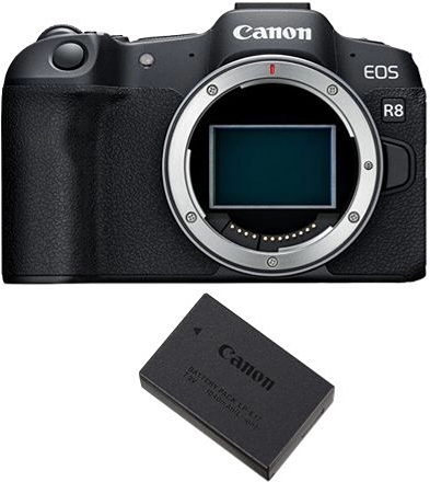 Canon EOS R8 Cuerpo + LP-E17 Batería