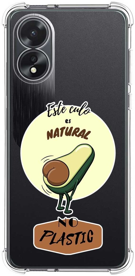Tumundosmartphone Funda Silicona Antigolpes Oppo A38 4G Culo Natural
