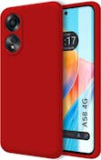 Tumundosmartphone Funda Silicona Líquida Oppo A58 4G Rojo