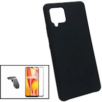 Cubierta Completa 5D Kit De Vidrio Templado + Cubierta De Silicona Liquida + Soporte Magnetico L Car