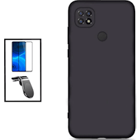 Cubierta Completa 5D Kit De Vidrio Templado + Cubierta De Silicona Liquida + Soporte Magnetico L Car