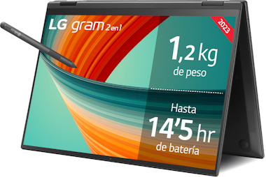 LG Portátil Convertible Gram 14T90R-G.AA75B, 14 Pulga
