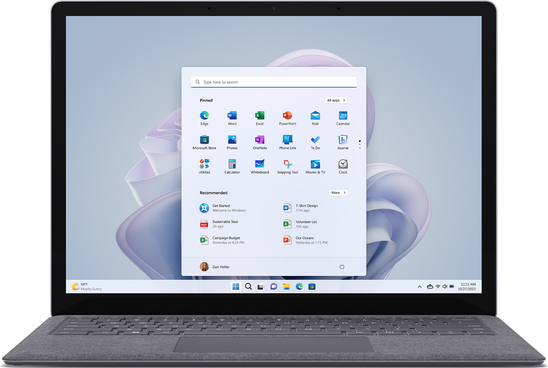 Microsoft Portátil Surface Laptop 5, 13.5"", Intel i5, 8GB R