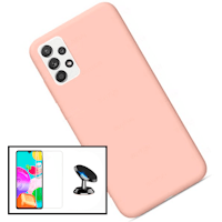 Kit De Vidrio Templado De Glass + Cubierta De Silicona Liquida + Soporte Magnetico De Automovil