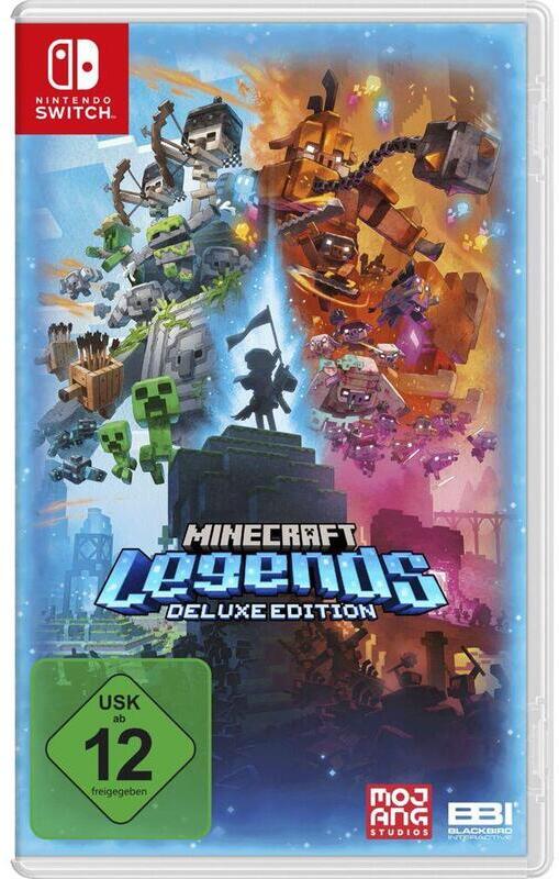 Nintendo switch minecraft legends deluxe edition