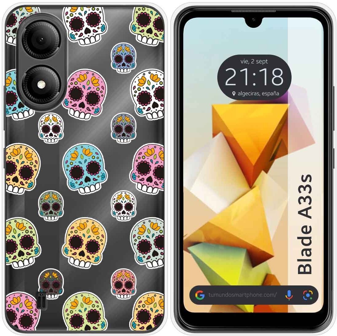 Tumundosmartphone Funda Silicona Zte Blade A33s Catrina