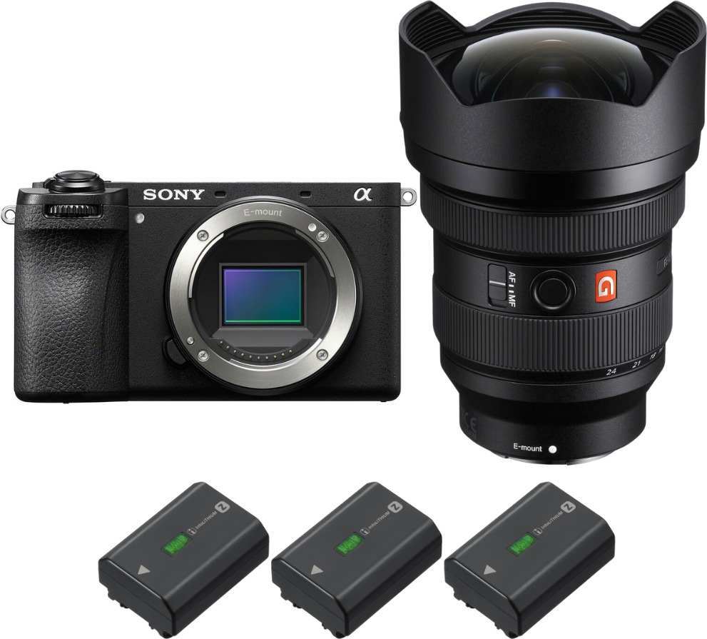 Sony A6700 + FE 12-24mm f/2.8 GM + 3 NP-FZ100 + PDF MCZ