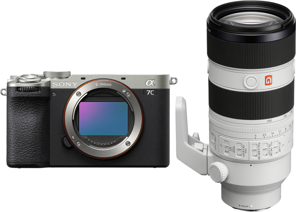 Sony A7C II Silver + FE 70-200mm f/2.8 GM OSS II + PDF