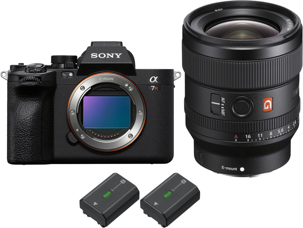 Sony Alpha 7R V + FE 24mm f/1.4 GM + 2 NP-FZ100 + PDF M