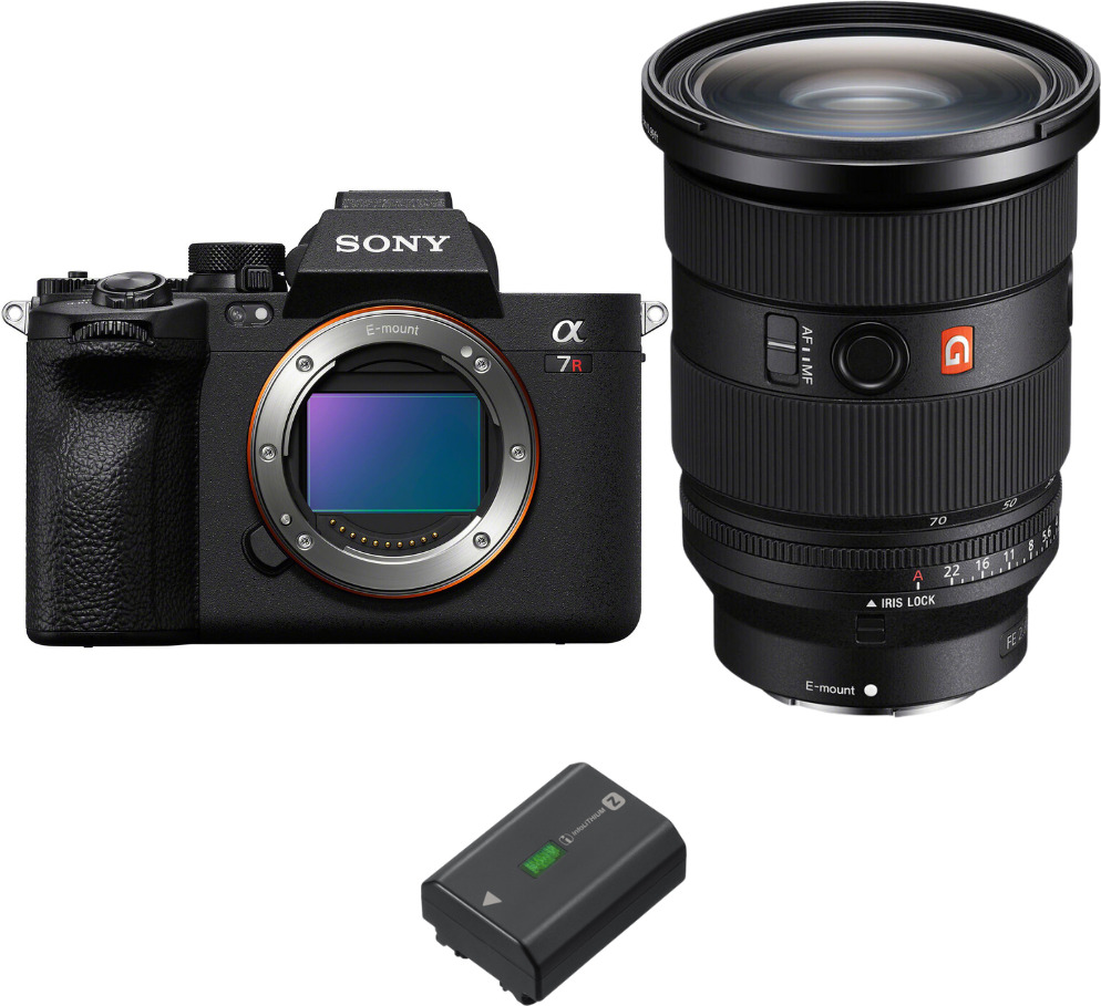 Sony Alpha 7R V + FE 24-70mm f/2.8 GM II + 1 NP-FZ100 +