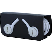 Samsung - auriculares internos / auriculares akg - 3.5mm - blanco a granel