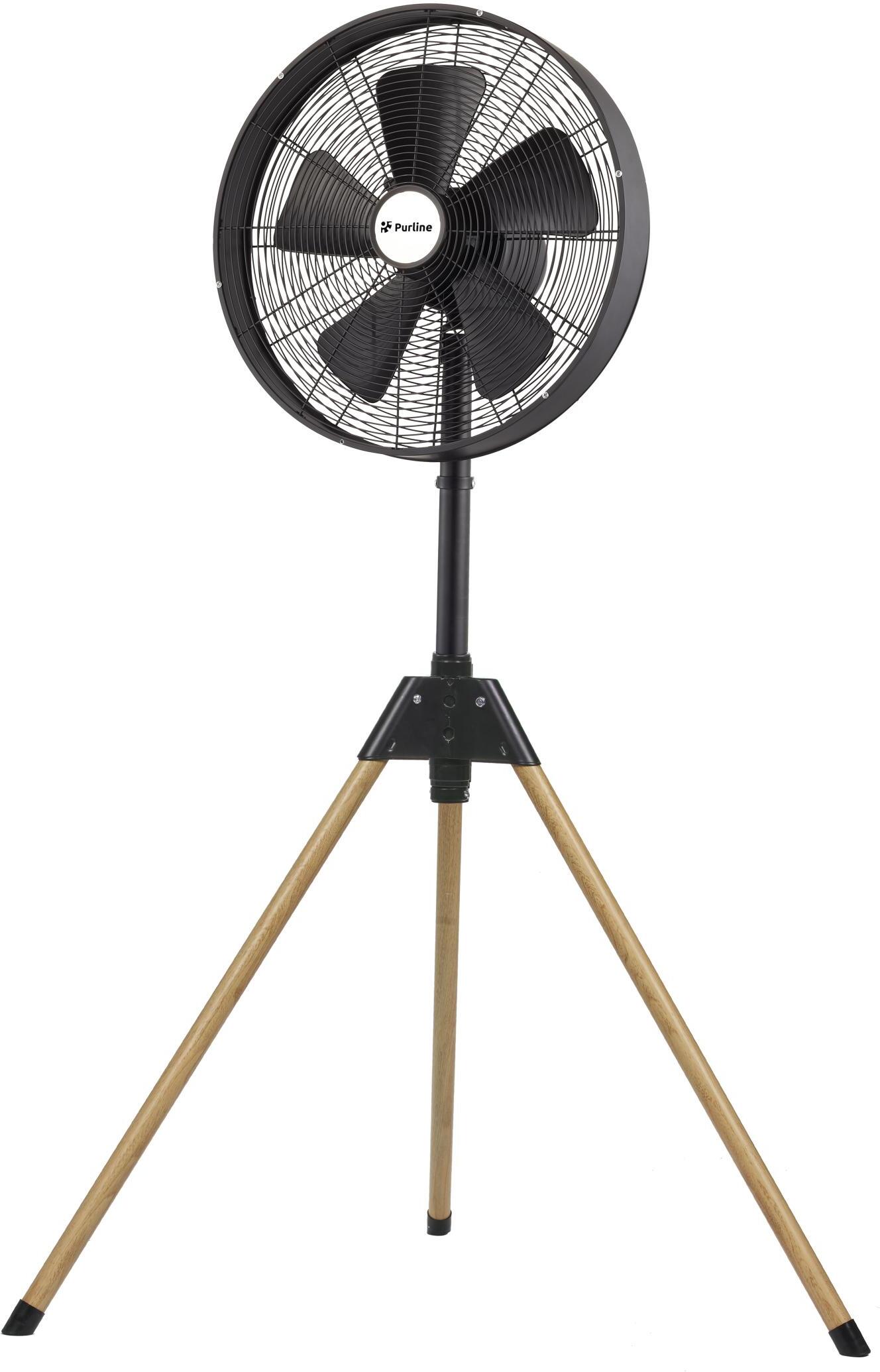 Purline Ventilador de Pie trípode vintage exclusivo