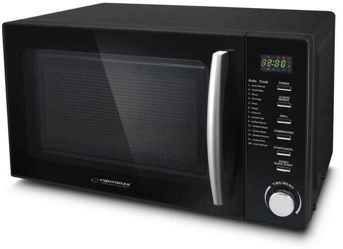 Esperanza eko010 microondas 1200w negro
