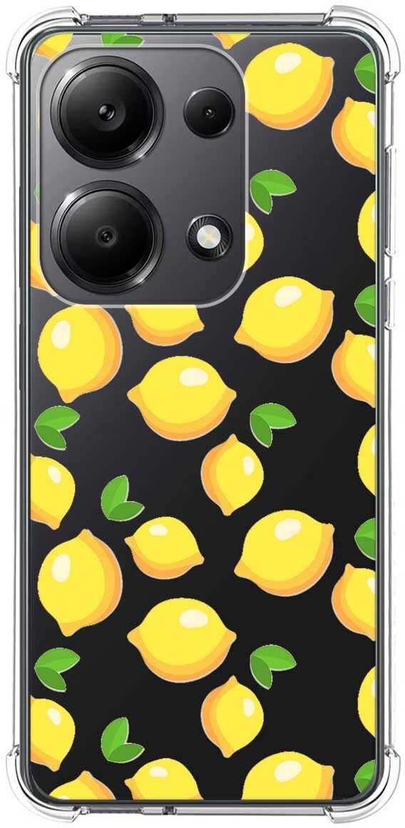 Tumundosmartphone Funda Antigolpes Xiaomi Poco M6 Pro 4G Limones
