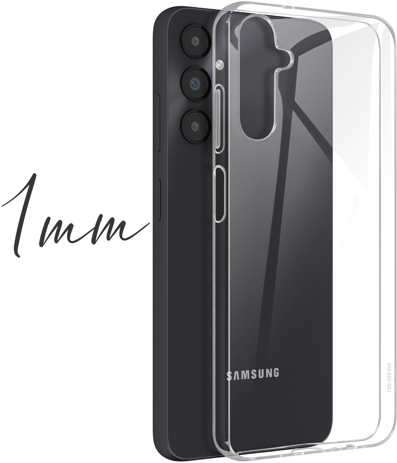 Avizar Funda para Samsung A05s Silicona Suave 1mm Protecc