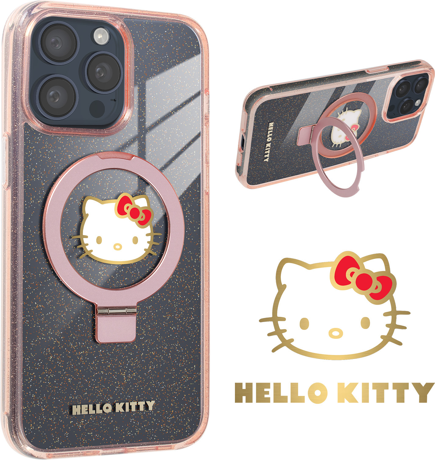Hello Kitty HELLO KITTY Funda MagSafe para iPhone 15 Pro Max F