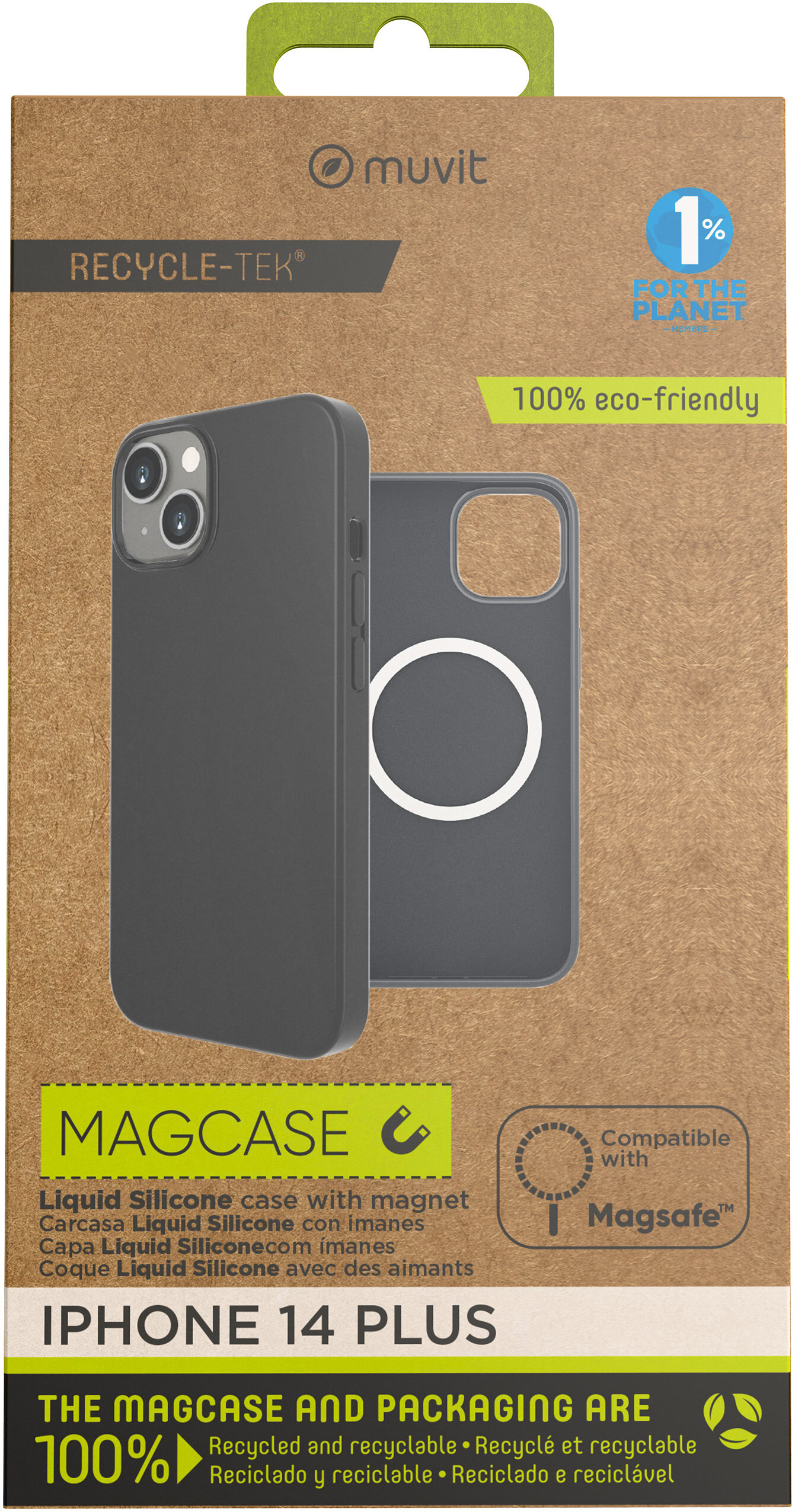 Muvit muvit for change funda recycletek Liquid Silicone