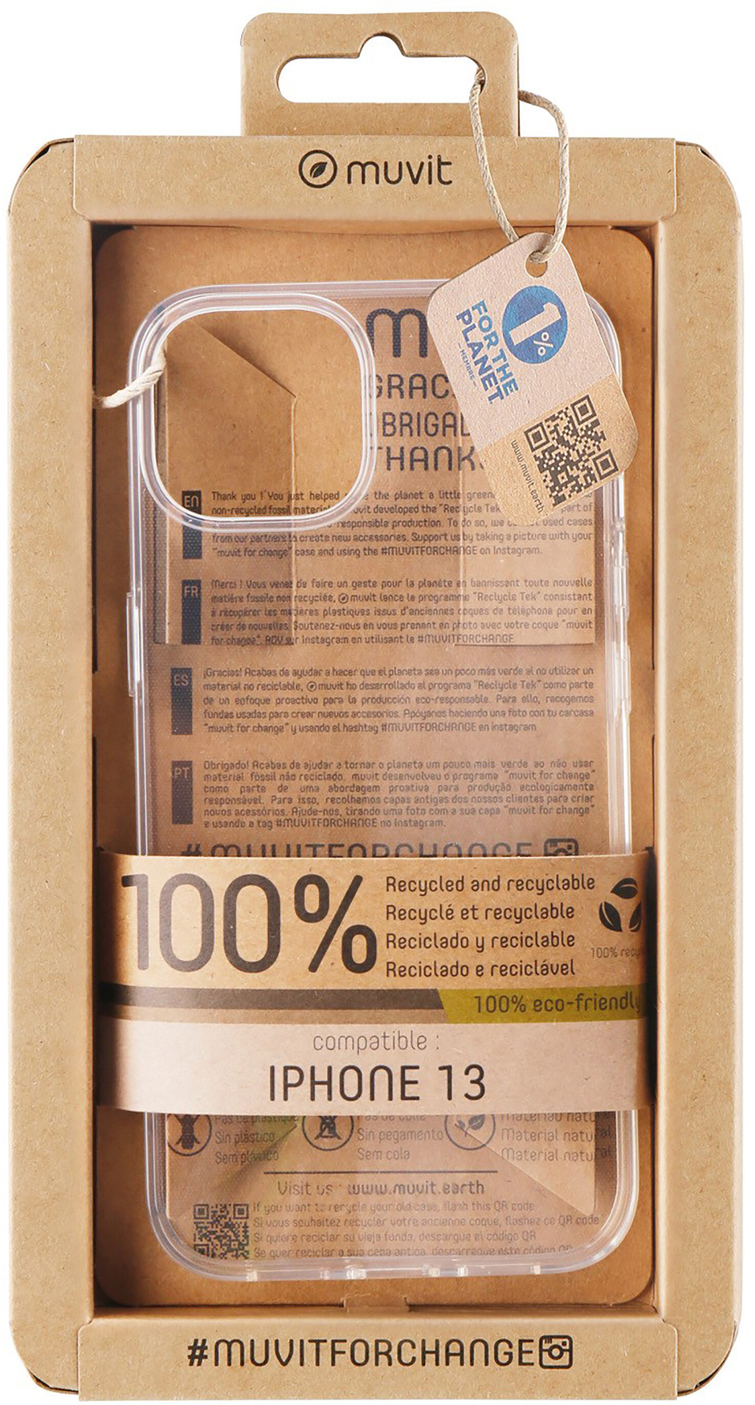 Muvit muvit for change funda recycletek compatible con A