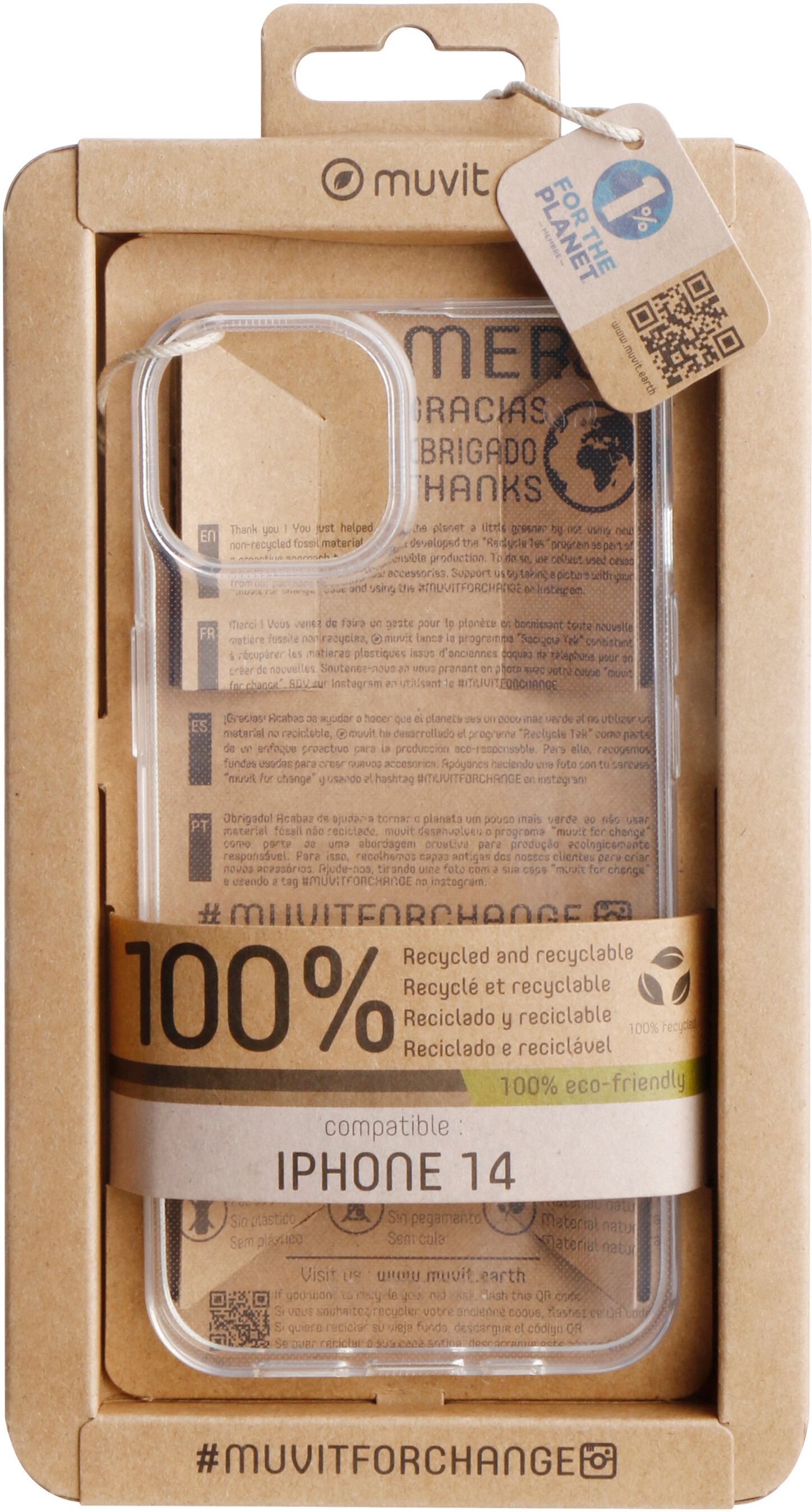 Muvit muvit for change funda recycletek compatible con A