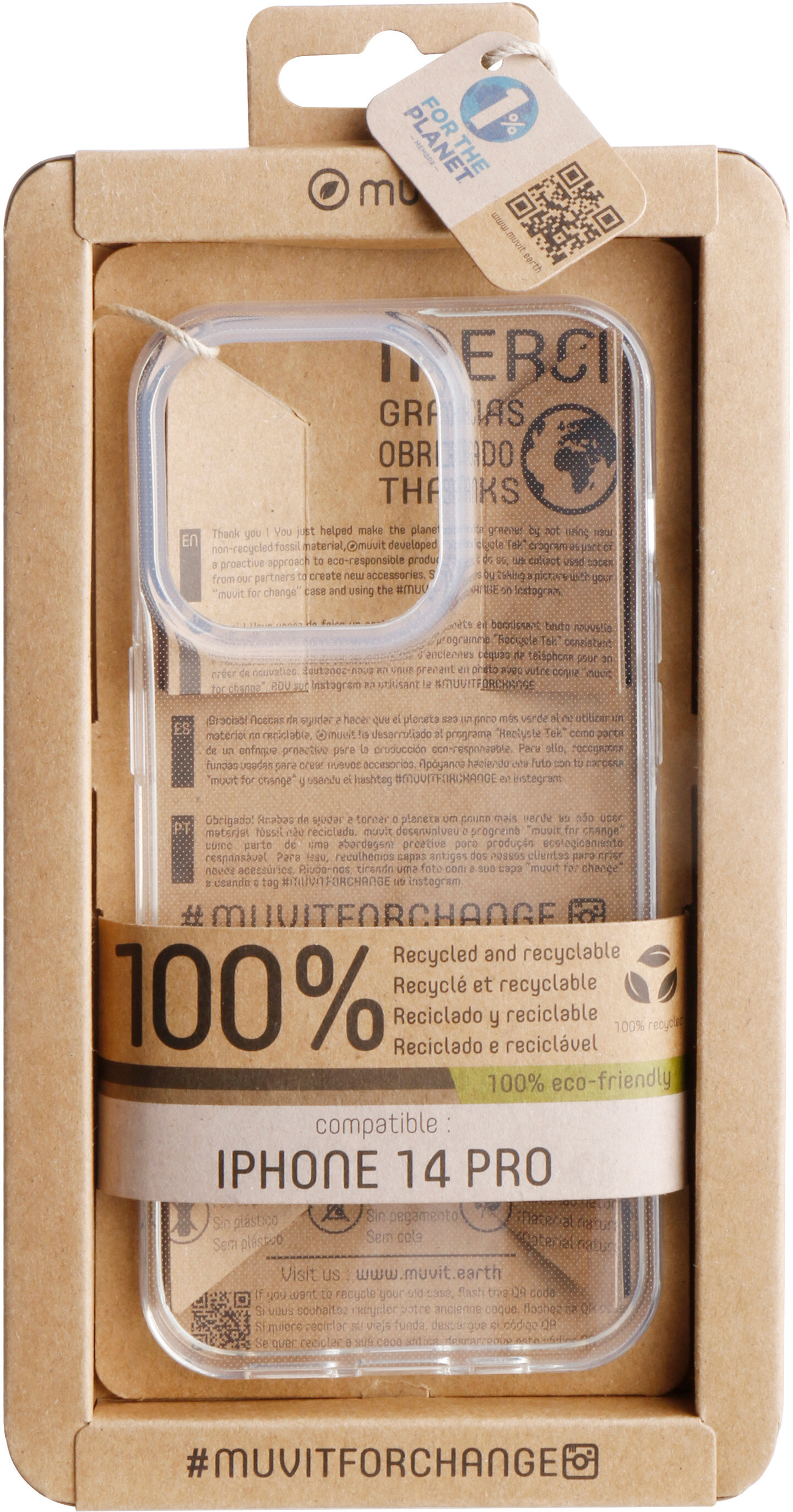 Muvit muvit for change funda recycletek compatible con A