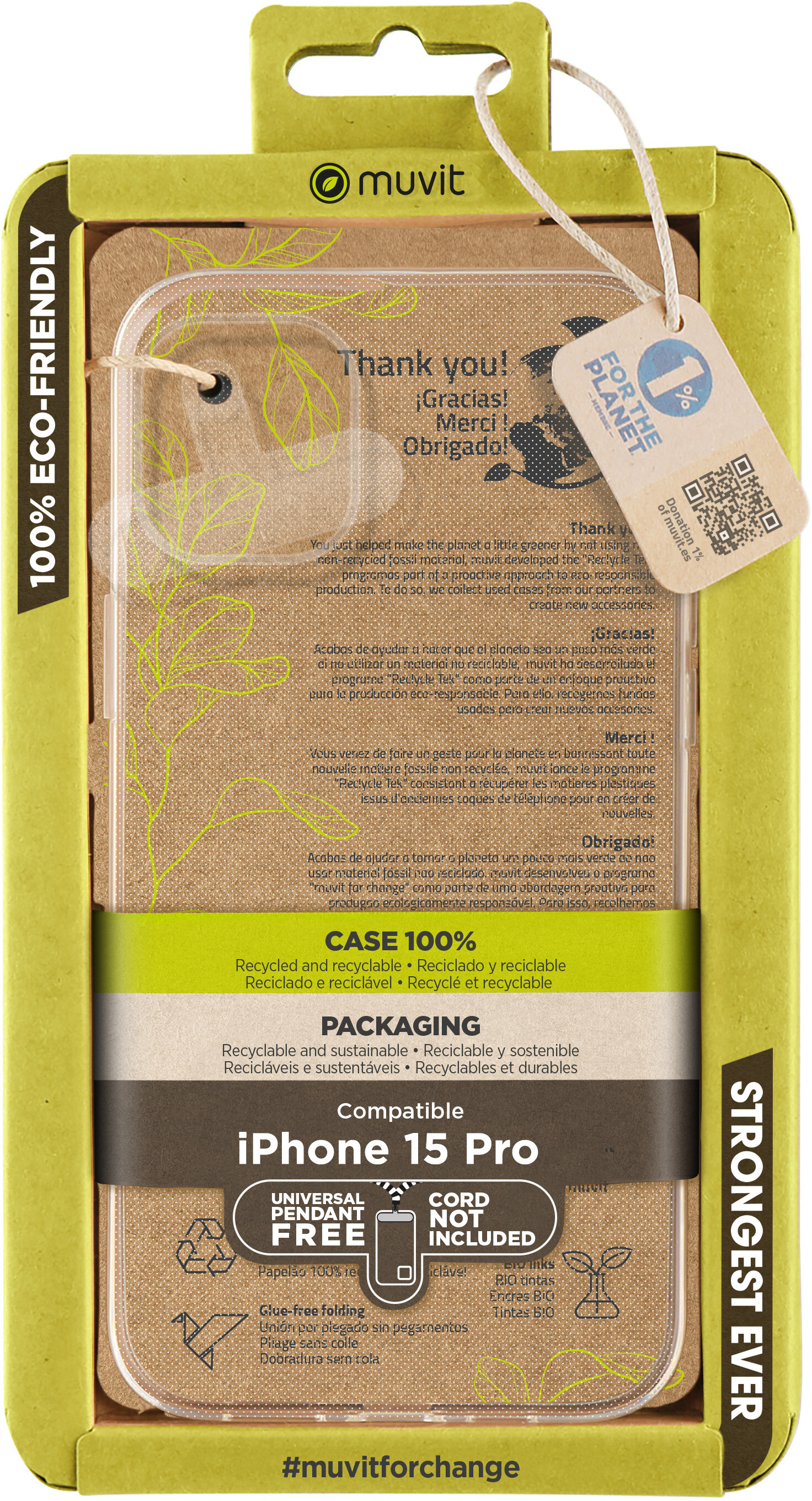 Muvit muvit for change funda recycletek compatible con A